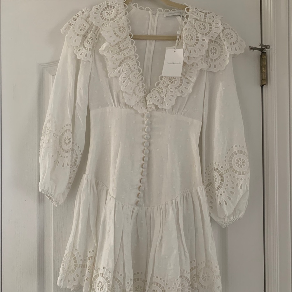 Nwt Zimmermann bellitude scalop dress - Picture 4 of 8